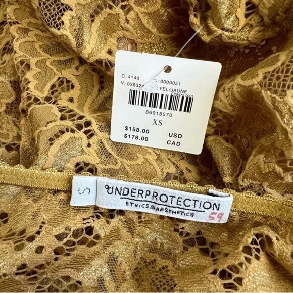 Under Protection Rose Bodystocking - XS - Picture 6 of 6